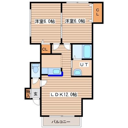 ヴィラフローリッシュの物件間取画像